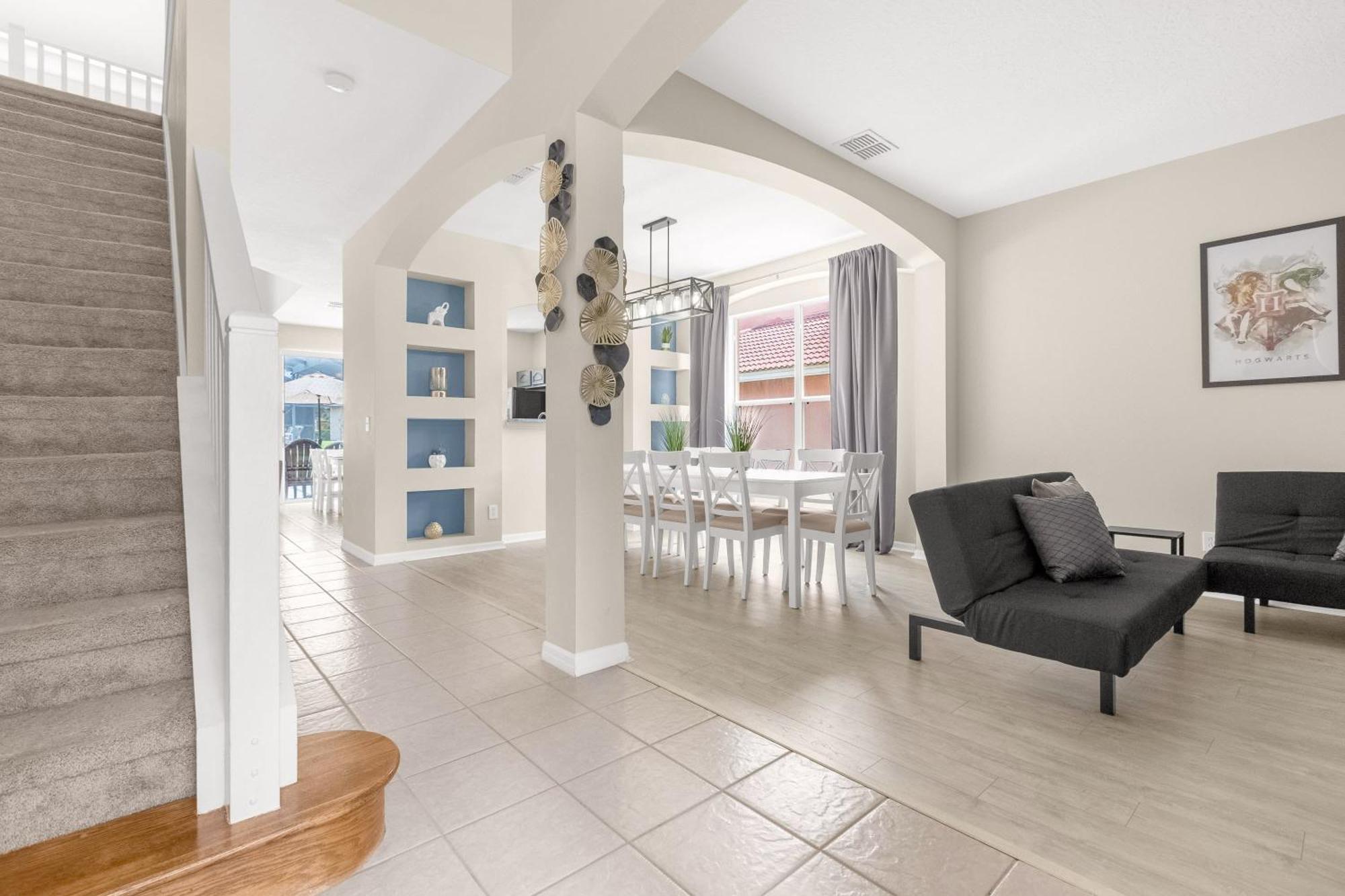 Large Spacious Home W Private Pool & Hot Tub Davenport Luaran gambar